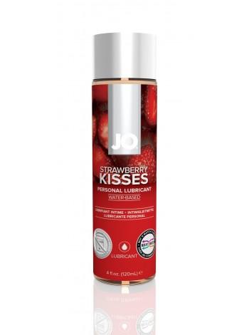 Клубничный лубрикант System JO H2O - Strawberry Kiss, 120мл