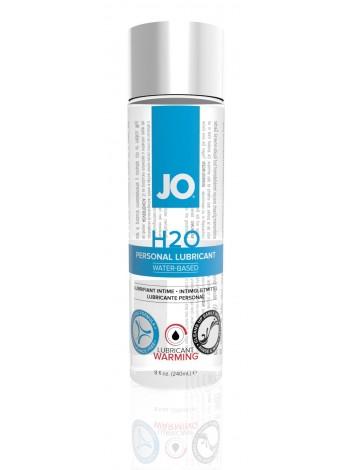 Warming lubricant with peppermint extract System Jo H2O Warming, 240ml