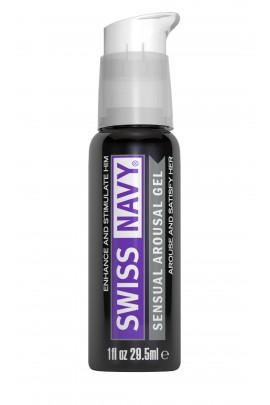 Arousing lubricant on water-silicone based Swiss Navy Sensual Arousal Gel 29.5 ml