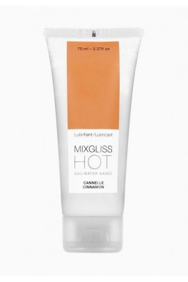 Water-based lubricant Mixgliss Hot Cannelle (Cinnamon), 70ml