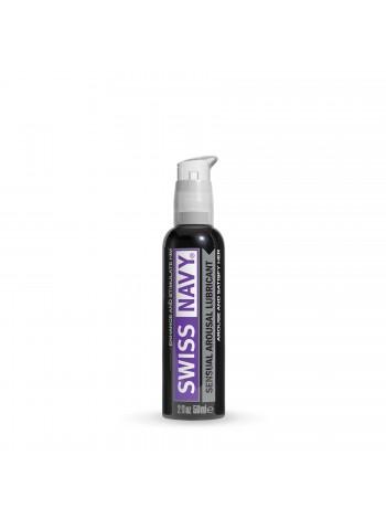 Arousing lubricant on water-silicone based Swiss Navy Sensual Arousal Gel 59 ml