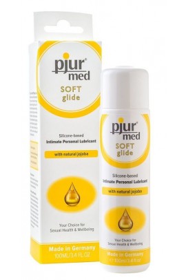 Lubricant with jojoba oil PJUR MED Soft Glide for very dry and sensitive skin, 100ml