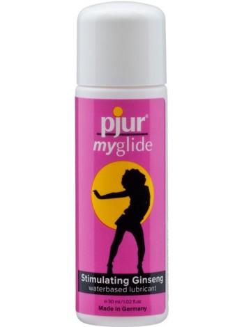 The exciting lubricant with the heating effect of PJUR My Glide, ginseng extract, 30 ml