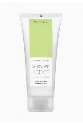 Лубрикант на водной основе MixGliss Addict Green Citrus, 70мл