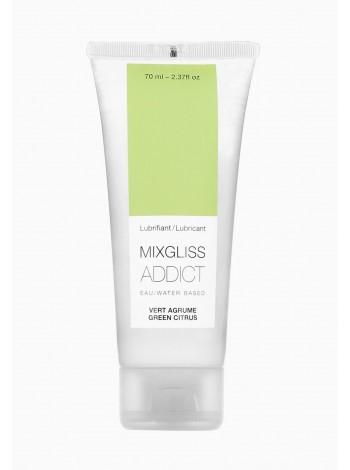 Лубрикант на водной основе MixGliss Addict Green Citrus, 70мл