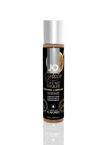 Water-based lubricant with taste Cream-Brule System Jo Gelato Cremebrulee, 30ml