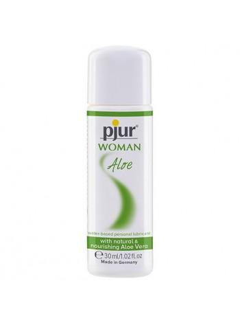 Увлажняющий лубрикант с экстрактом алоэ pjur Woman Aloe, 30мл