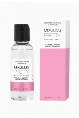 Лубрикант на силіконовій основі з ароматом квіток вишні MixGliss PRETTY - FLEUR CERISIER, 50мл