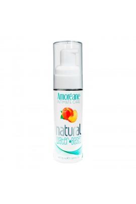 Лубрикант на водній основі з екстрактом фітопланктону Amoreane Peach (50 мл), морський колаген