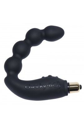 Вибромассажер простаты Rocks Off Cheeky-Boy Black, диаметр до 3,5 см