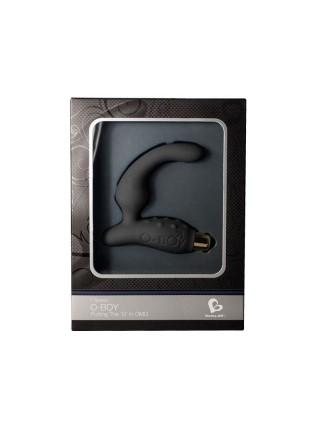 Вібромасажер простати і промежини Rocks Off O-Boy Black, макс. діаметр 3 см