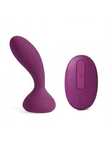 Prostate massager and a point g vibrator with Svakom Julie Violet