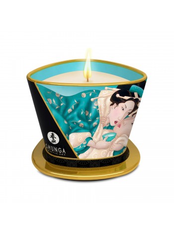 Массажная свеча с афродизиаками Shunga Massage Candle - Island Blossoms, 170мл