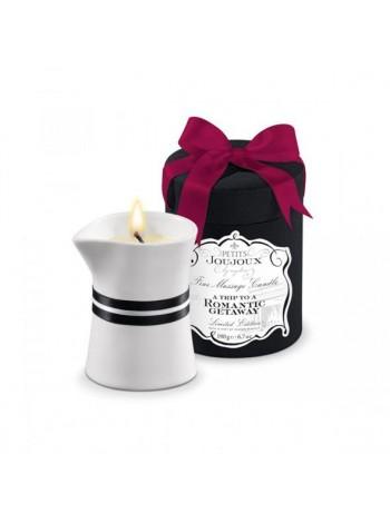 Массажная свечa в подарочной упаковке Petits Joujoux - Romantic Getaway - Ginger Biscuit, 190г