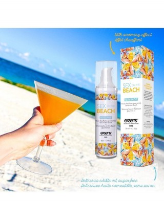 Съедобное массажное масло EXSENS Sex on the Beach разогревающее