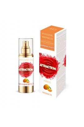 Разогревающее массажное масло с феромонами MAI PHEROMON MASSAGE OIL - MANGO, 75мл