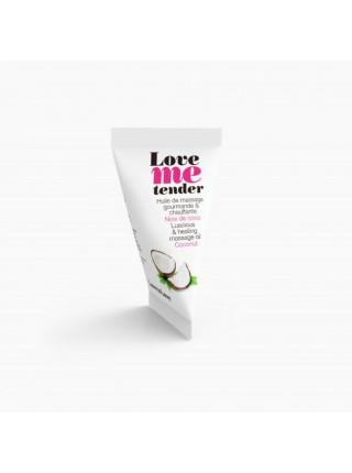 Разогревающее массажное масло Love To Love LOVE ME TENDER Coconut (10 мл) без парабенов