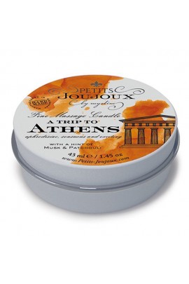 Массажная свечa с афродизиаками Petits Joujoux - Athens - Musk and Patchouli, 43мл