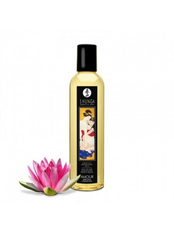 Натуральное массажное масло Shunga Amour - Sweet Lotus (Лотос)