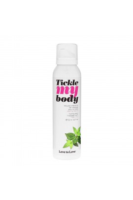 Увлажняющая массажная пена Love To Love TICKLE MY BODY Fresh Mint, 150мл