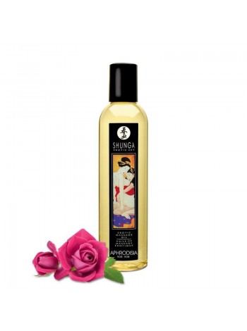Натуральное массажное масло Shunga Aphrodisia - Roses (Роза)