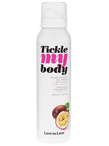 Зволожуюча масажна піна Love To Love TICKLE MY BODY Passion Fruit, 150мл