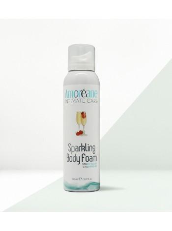 Масажна піна Amoreane Sparkling Body Foam Strawberry Champagne (150 мл)