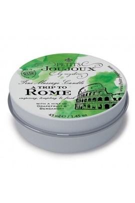 Массажная свечa с афродизиаками Petits Joujoux - Rome - Grapefruit and Bergamott, 43мл