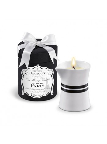 Масажна свічка в подарунковій упаковці Petits Joujoux - Paris - Vanilla and Sandalwood, 190г