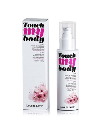 Massage Gel Grease 2 in 1 Love To Love Touch My Body Cherry Blossom (Cherry)