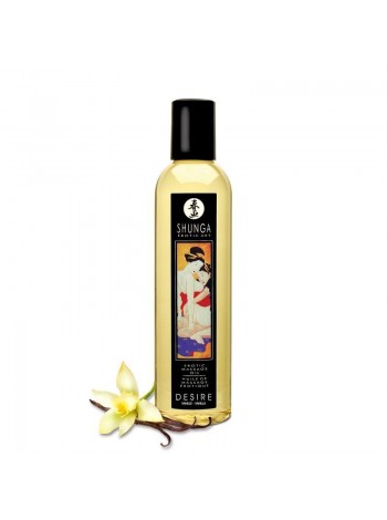 Натуральное массажное масло Shunga Desire - Vanilla (Ваниль)