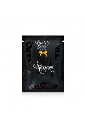 Пробник массажного масла Plaisirs Secrets Litchi (Личи)