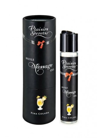 Edible massage oil with Aphrodisians Plaisirs Secrets Pina Colada (Pina Kolada)