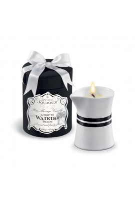 Подарочная массажная свечa Petits Joujoux - Waikiki Beach - Coconut and Pineapple, 190г