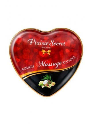 Ароматная массажная свеча Plaisirs Secrets Exotic Fruits(Экзотические фрукты), 35мл