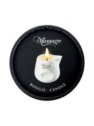 Massage Candle in Ceramic Vessel Plaisirs Secrets Strawberry (80 ml) + Gift Packaging