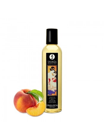 Натуральное масло для массажа Shunga Stimulation - Peach (Персик)