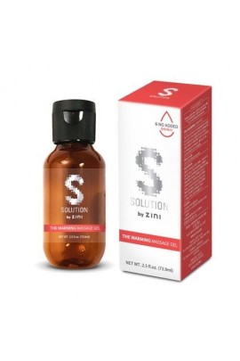 Heating massage gel with herbs Zini Solution - The Warming Massage Gel