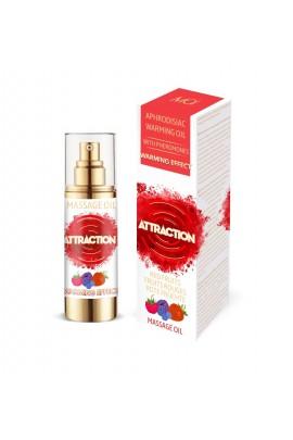 Разогревающее массажное масло с феромонами MAI PHEROMON MASSAGE OIL - RED FRUITS, 75мл
