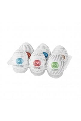 Набор яиц-мастурбаторов Tenga Egg New Standard Pack (6 яиц)