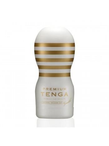 Мастурбатор Tenga Premium Original Vacuum Cup GENTLE (глубокая глотка) с вакуумной стимуляцией
