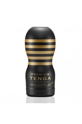 Мастурбатор Tenga Premium Original Vacuum Cup STRONG (глубокая глотка) с вакуумной стимуляцией