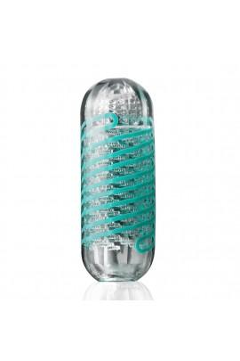 Tenga Spinner 04 Pixel masturbator with an elastic stimulating spiral inside