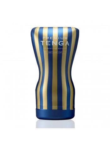 Мастурбатор Tenga Premium Soft Case Cup (мягкая подушечка) сдавливаемый