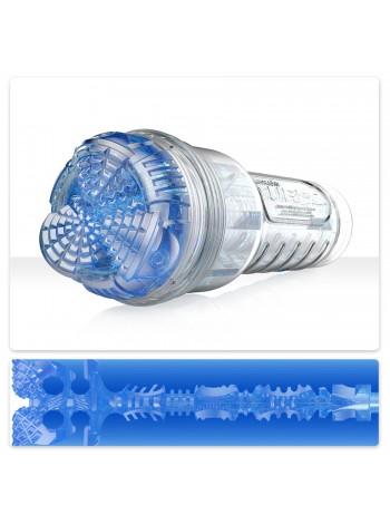 Мастурбатор Fleshlight Turbo Core Blue Ice, оральный секс (глубокое горло)