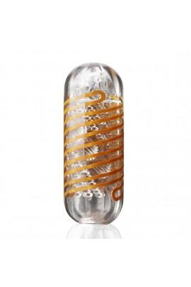 Мастурбатор Tenga Spinner 05 Beads з пружною стимулювальною спіраллю всередині