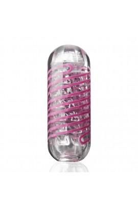 Tenga Spinner Masturbator 06 Brick with an elastic stimulating spiral inside