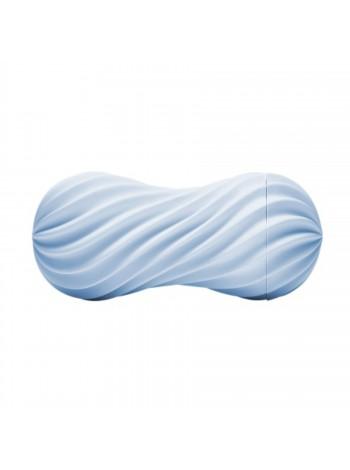 Мастурбатор Tenga FLEX Bubbly Blue с изменяемой интенсивностью, можно скручивать, вакуум