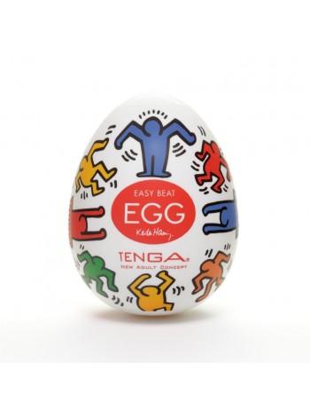Мастурбатор-яйцо для мужчин Tenga Keith Haring EGG Dance