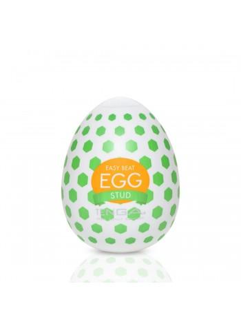 Мастурбатор-яйцо Tenga Egg Stud с шестиугольными выступами